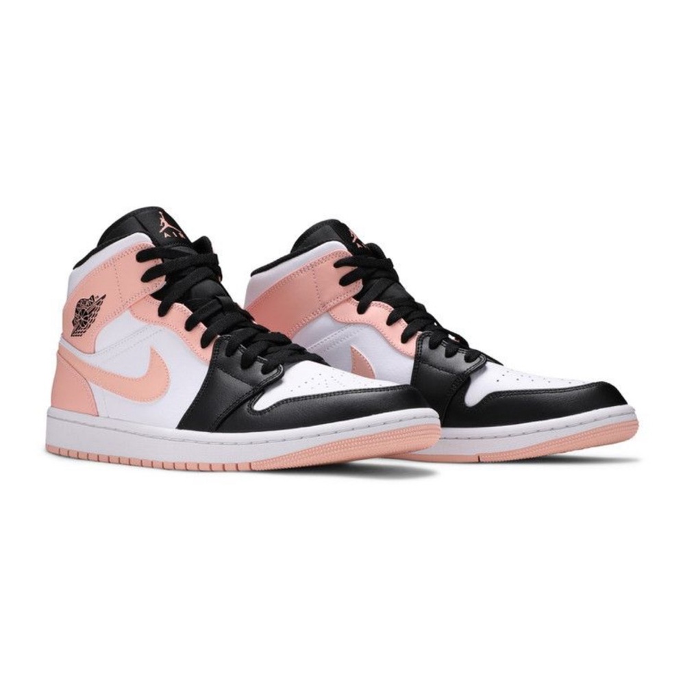 Air Jordan 1s Mid - Crimson Tint